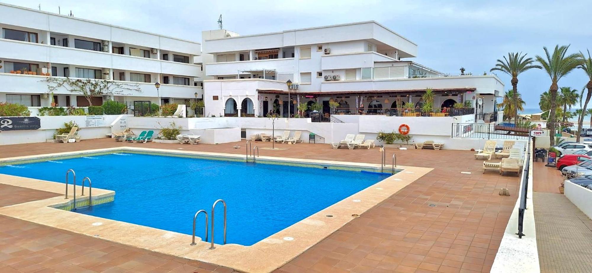 Apartamento Villa Azul, 1ª Linea De Playa 모야카 외부 사진
