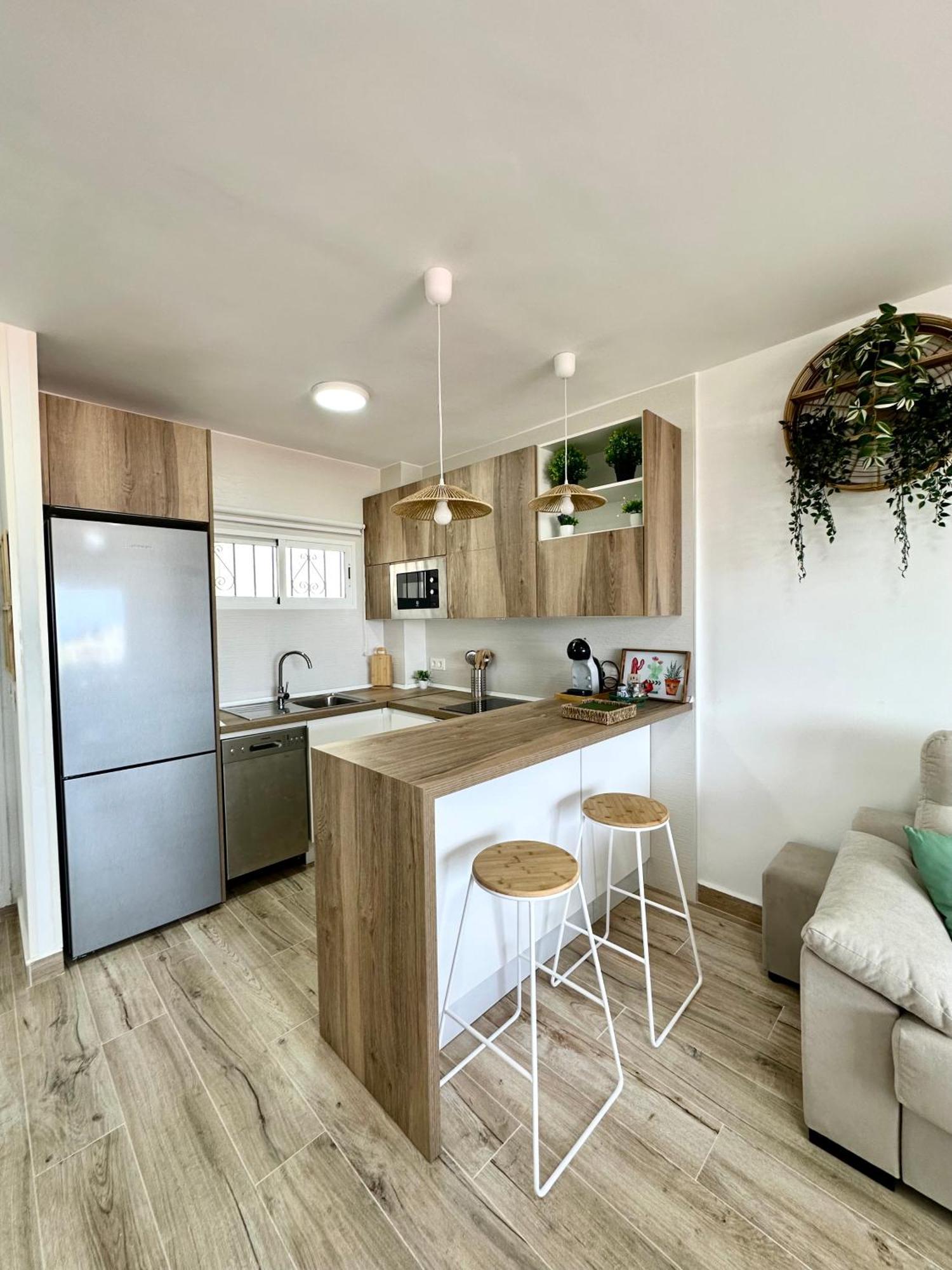 Apartamento Villa Azul, 1ª Linea De Playa 모야카 외부 사진