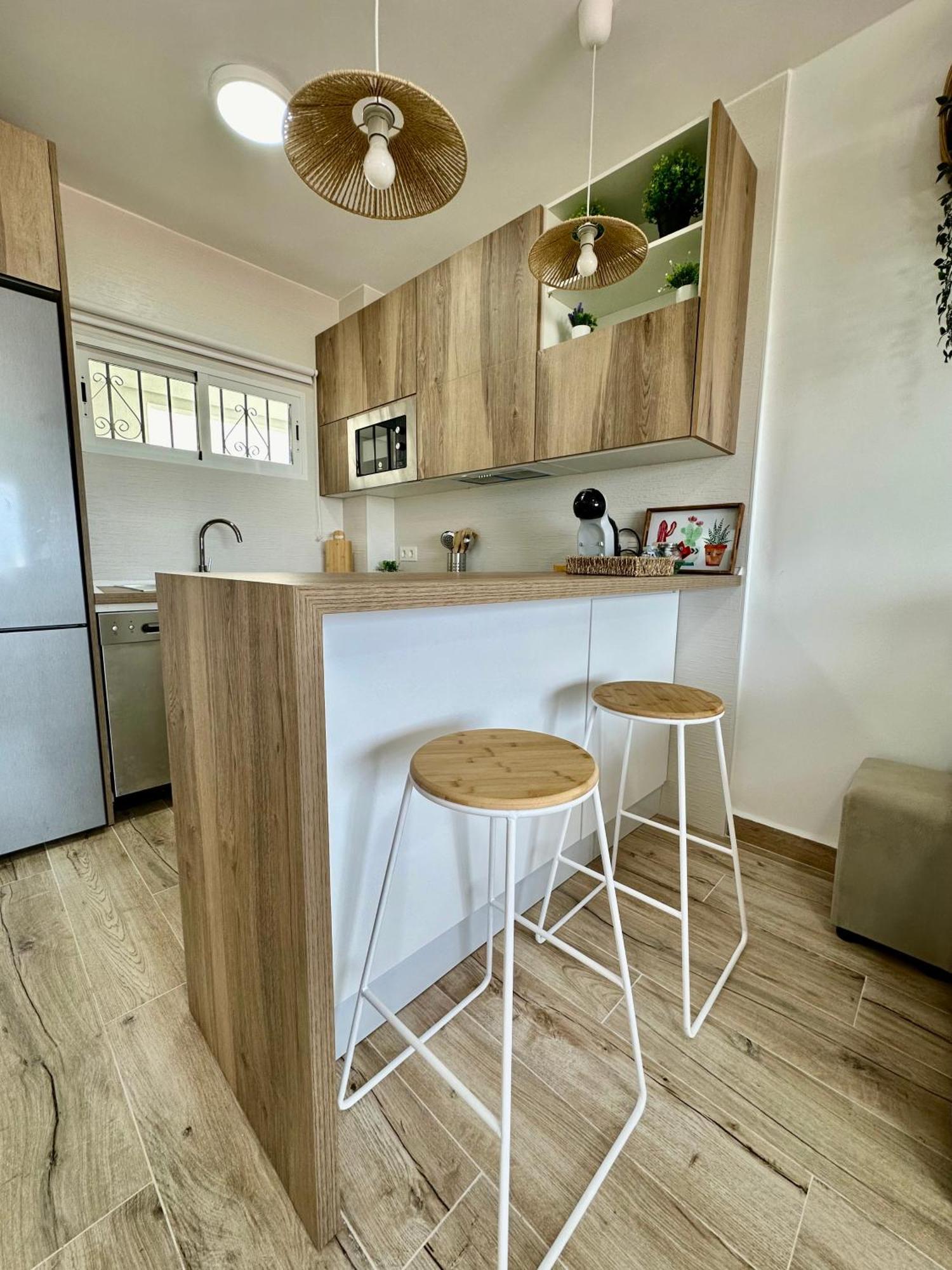 Apartamento Villa Azul, 1ª Linea De Playa 모야카 외부 사진