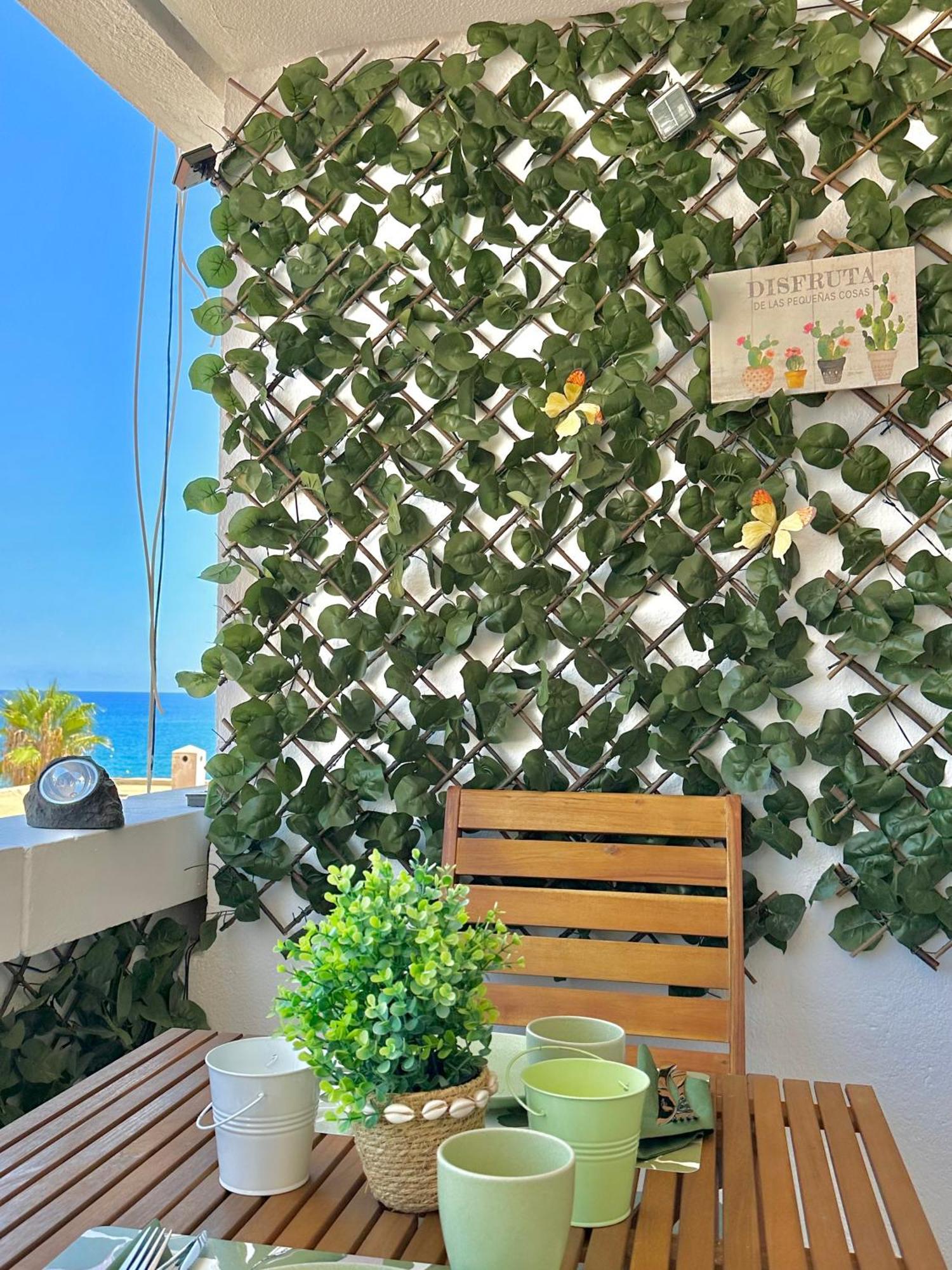 Apartamento Villa Azul, 1ª Linea De Playa 모야카 외부 사진