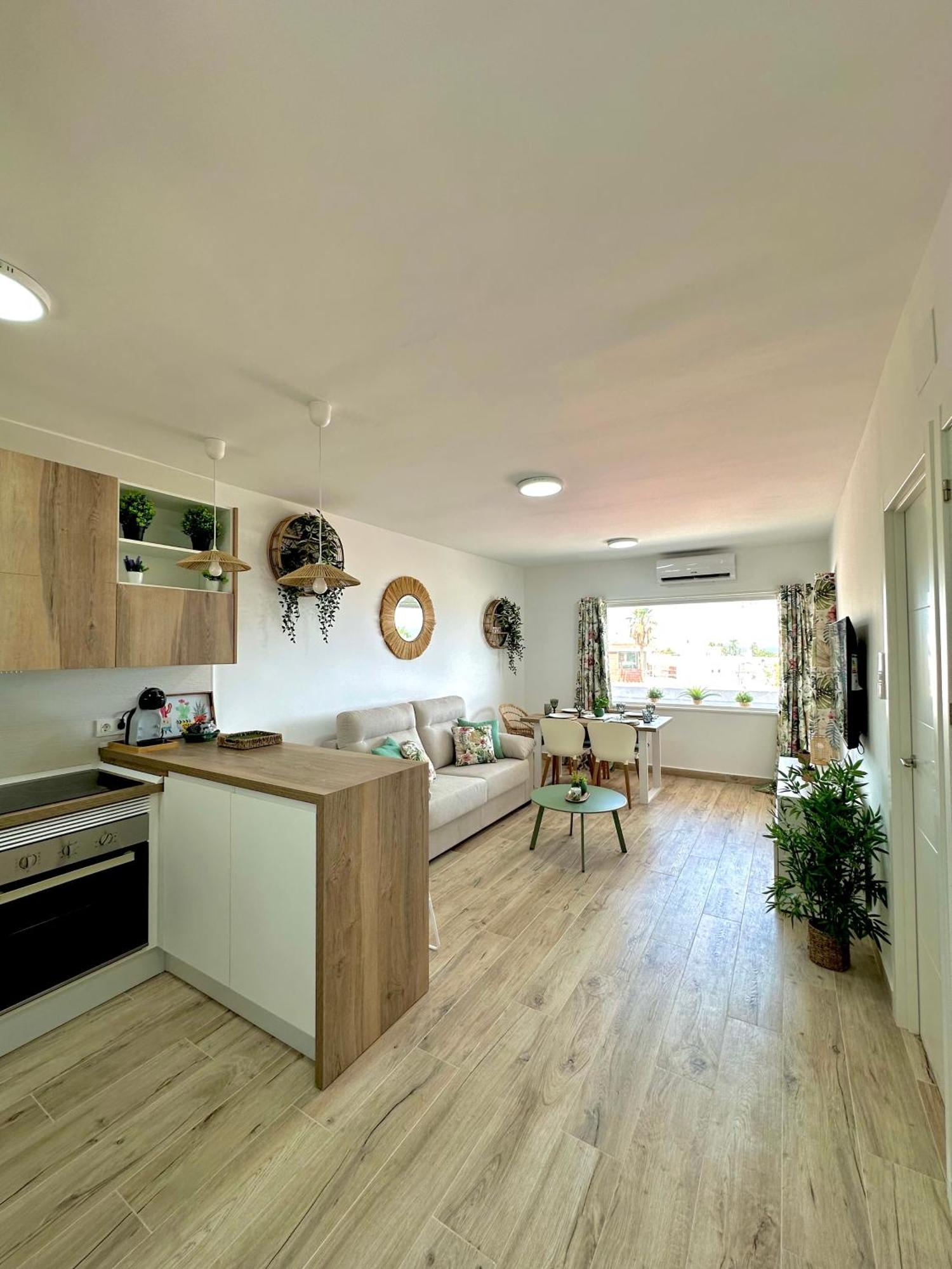 Apartamento Villa Azul, 1ª Linea De Playa 모야카 외부 사진