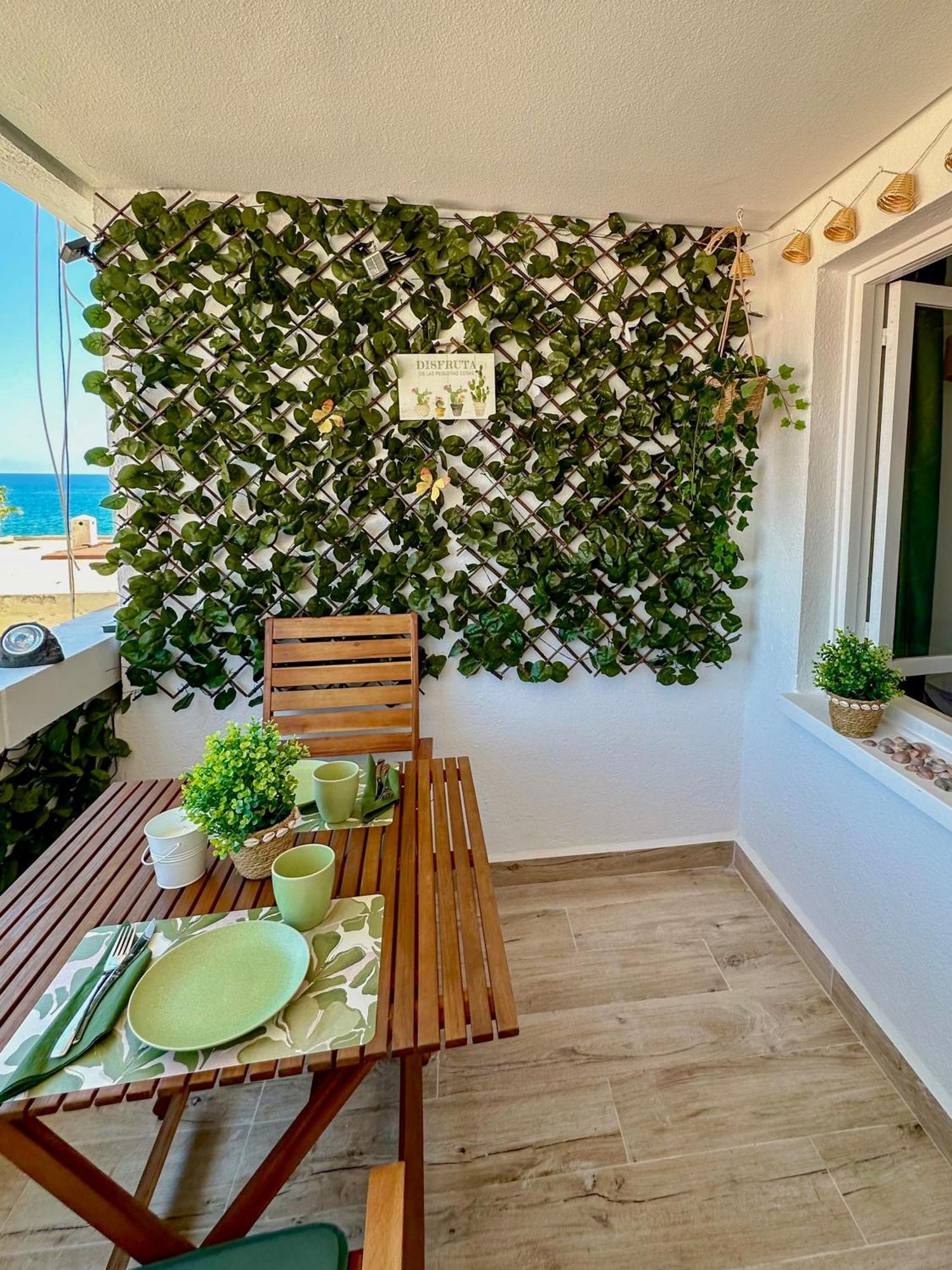 Apartamento Villa Azul, 1ª Linea De Playa 모야카 외부 사진
