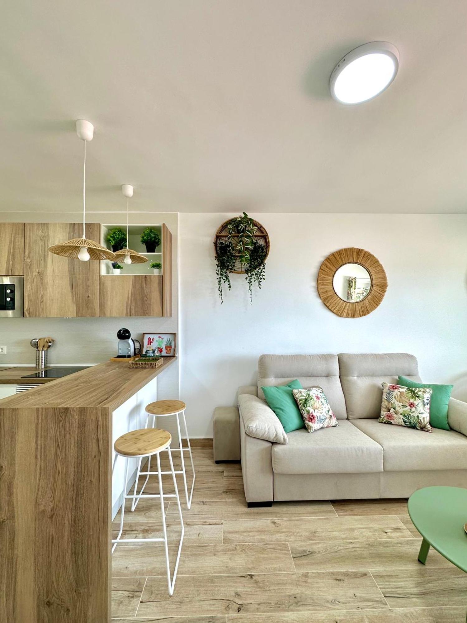 Apartamento Villa Azul, 1ª Linea De Playa 모야카 외부 사진